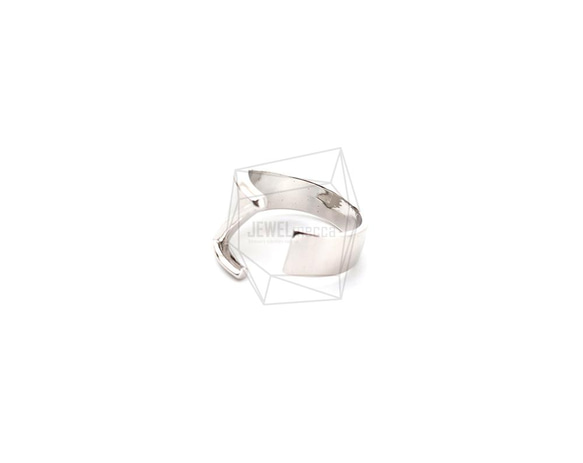 RNG-053-R [1piece] Initial Ring / Initials Ring, Band Ring / 可調 第3張的照片