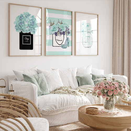 チェルシー アート ポスター 3枚セット A4 A4サイズ ポスター 3枚