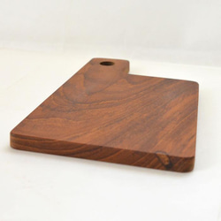 木製 チークウッド チーク カッティングボード ウッド 10×16 まな板 食器 皿 盛り付け トレー J-0035 6枚目の画像