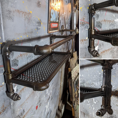 アメリカンヴィンテージ Style/ インダストリアル 飾り棚/ ウォール