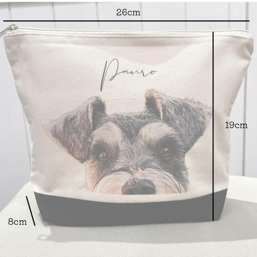 うちの子「はんぶんワンちゃん」オリジナルアイテム トートバッグ