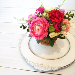 受注再販】幸せ赤いバラのハーバリウム ハーバリウム・植物標本 KELLY