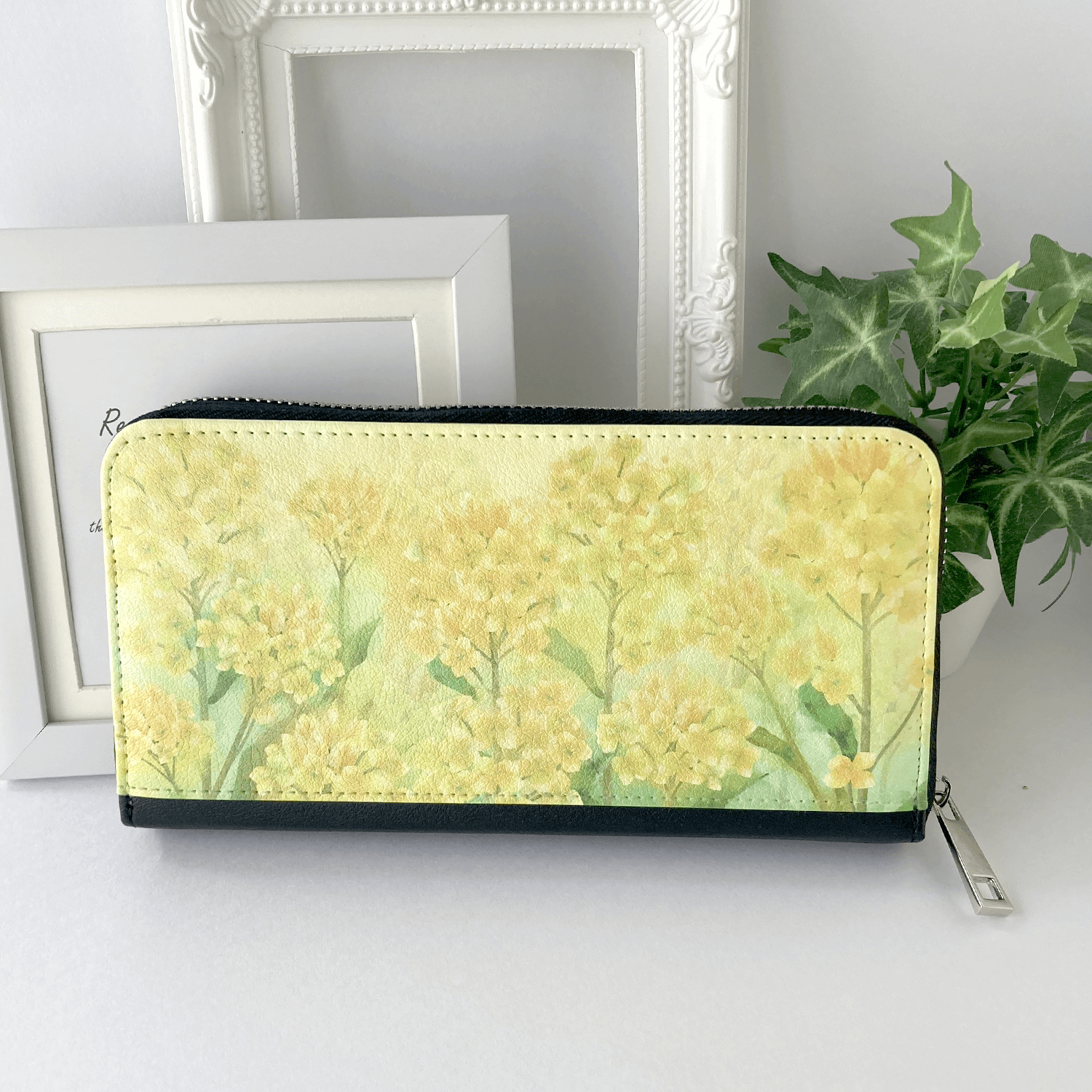 長財布　菜の花【受注生産】