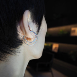 big pure earring_大純粹耳骨環 沒耳洞 耳環 耳夾 earcuff earclip earbang 第3張的照片