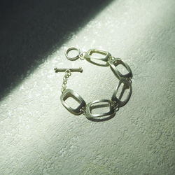 frame bracelet_方框手鍊 客製化長度 第2張的照片