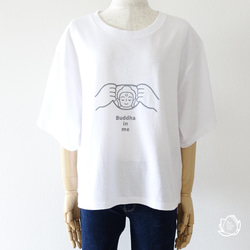 RAGORA (ビッグTシャツ / white) 1枚目の画像