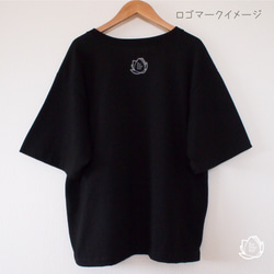 RAGORA (ビッグTシャツ / black) 5枚目の画像