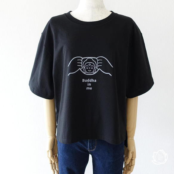 RAGORA (ビッグTシャツ / black) 1枚目の画像