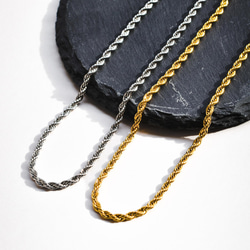 新作SALE 今季トレンドツイストチェーンネックレス チョーカー 肌に