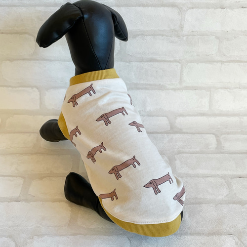 犬服ハンドメイド　タンクトップ(ダックスフンド) 犬服タンクトップの作り方 犬服ハンドメイド - YouTube