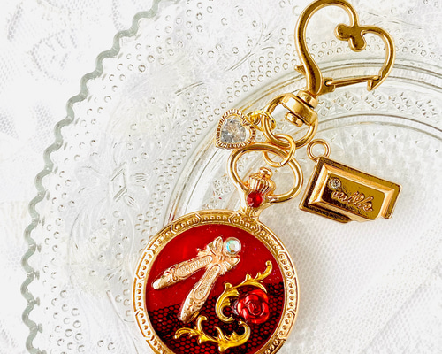 くるみ３点おまとめ⭐︎バレエバッグ、バレエキーホルダー、シルクドレス くるみ3点おまとめ⭐︎バレエバッグ、バレエキーホルダー