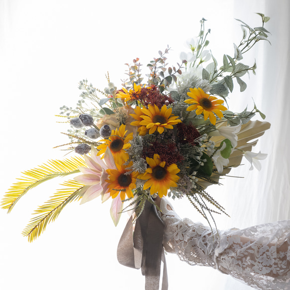 夏・7月 8月の前撮り・フォトウェディングに】ヒマワリ（向日葵  