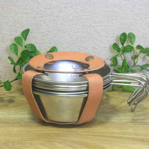 シェラカップケース】☆栃木レザー製本革ヌメ その他素材 JAM CRAFTS