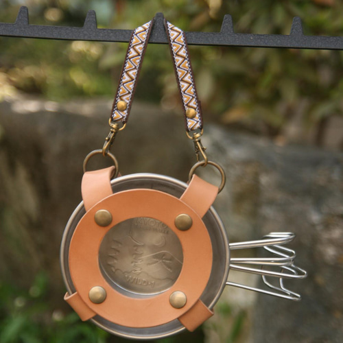 シェラカップケース】☆栃木レザー製本革ヌメ その他素材 JAM CRAFTS