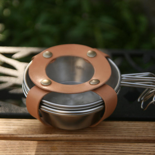 シェラカップケース】☆栃木レザー製本革ヌメ その他素材 JAM CRAFTS