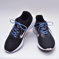 【新色】ほどけにくい魔法の靴ひも：メタリック2色：リリヤーンシューレース：細幅：日本製：靴紐：くつひも 11枚目の画像