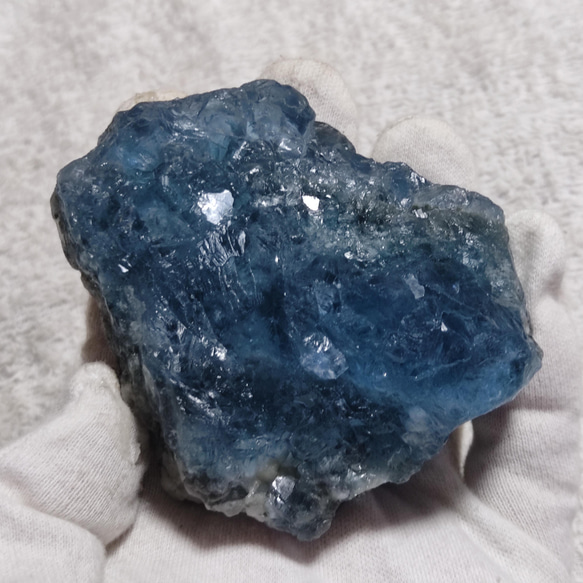 ◇ 大きな 秘蔵品 宝石質 特殊希少カラー ブルーフローライト