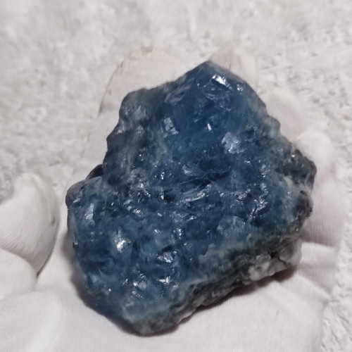 希少☆ブルーフローライト in クォーツ 原石 蛍石入り水晶 希少☆ブルーフローライト in クォーツ 原石 蛍石入り水晶