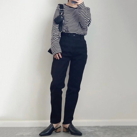 【XSサイズ】ストレッチスリムリブパンツ ネイビー XS レディース 未使用品 サマーハイパーストレッチスキニーパンツ(UVカット・美脚パンツ