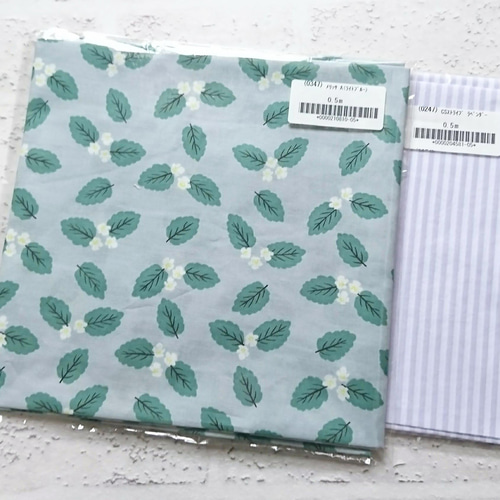 新品・未開封】CHECK&STRIPE 生地2種セット メリッサ