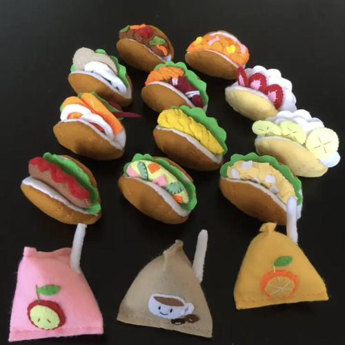 クッキーサンド ☆オーダーページ☆ フェルトままごと 浅けれ