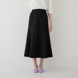 ﾓﾘﾉｶﾞｯｺｳ 美シルエットマーメイドスカート (ブラック) サイドゴムスカート 17枚目の画像