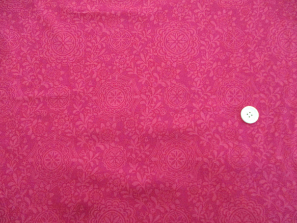 コットンプリント　ピンク系（1210-CT-02） 2枚目の画像