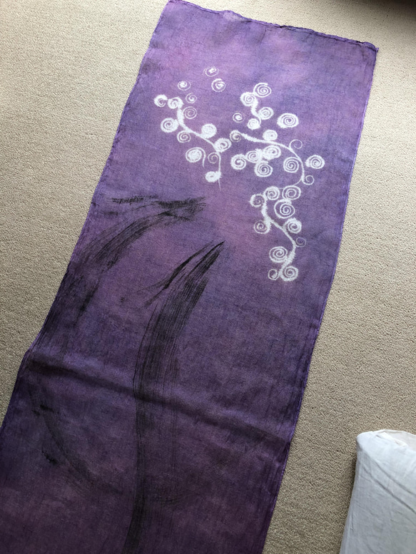 #261楽勝の領巾、龍図 1枚目の画像