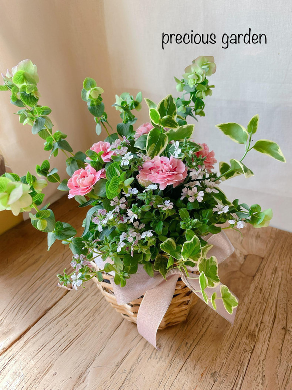 受注制作　季節のお花　寄せ植え　プレゼント　誕生日 10枚目の画像