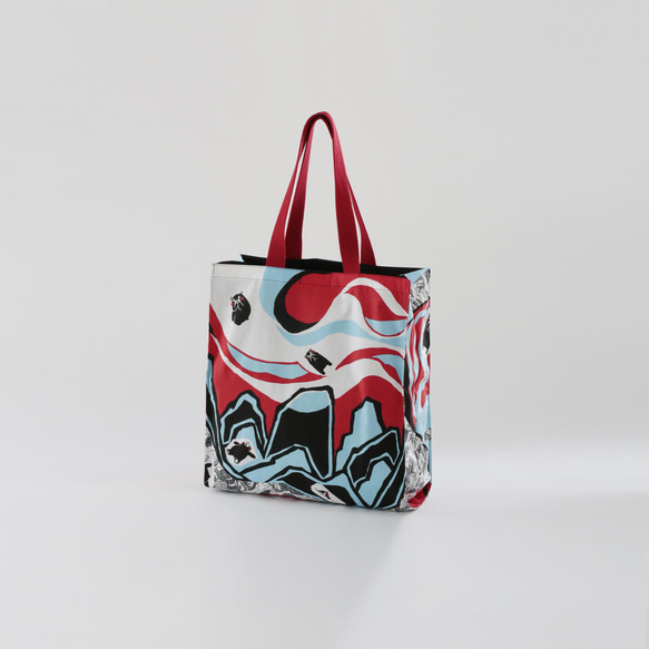 くまモン ver トートバック（天草更紗 明美） トートバッグ 高津 明美