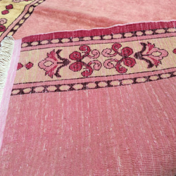 手織りトルコ絨毯 96x81cm ヴィンテージ ラグ 9枚目の画像