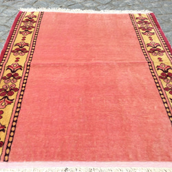手織りトルコ絨毯 96x81cm ヴィンテージ ラグ 13枚目の画像