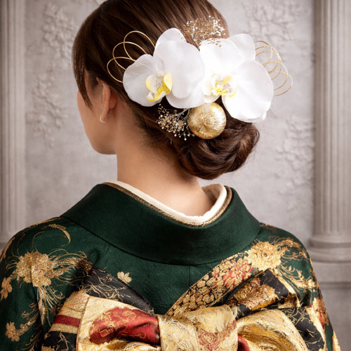成人式髪飾り 浴衣 髪飾 和装 小物 フラワー 髪留め ヘアアクセサリー 着物| きもの