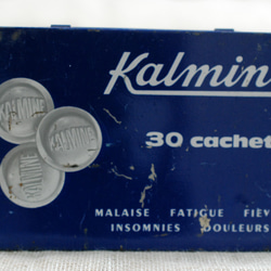 フランス缶 カルミン缶 30錠サイズ大[K] 8枚目の画像