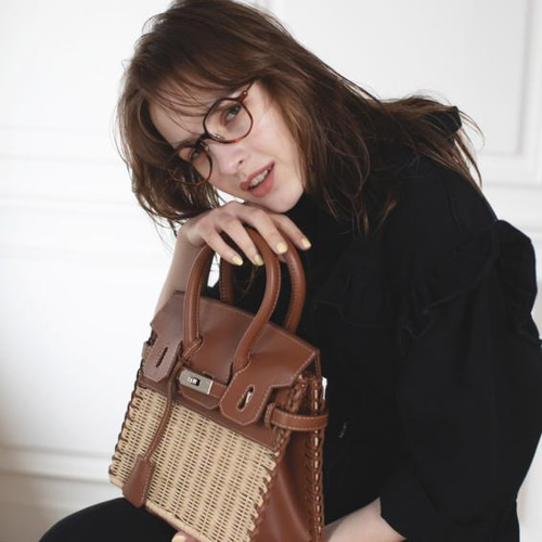 SALE 】30％OFFデニムフリルオールインワン（ブルー