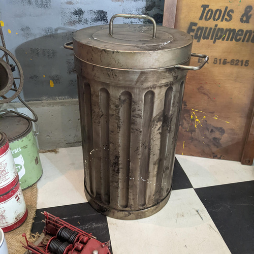 アメリカヴィンテージ ダストボックス ゴミ箱 ディスプレイ インダストリアル ダストボックス アメリカ ヴィンテージ Waste Can ゴミ箱
