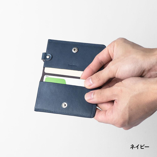単品 全8カラー 本革 栃木レザー 吊り下げフック付き カード