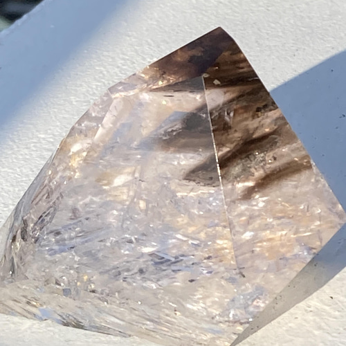 ローズドフランスアメジストエレスチャルスモーキークォーツ