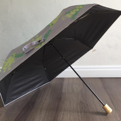 [預訂促銷] 竹製折疊傘 Mimosa UV 99.9% 遮雨遮陽傘傘 第12張的照片