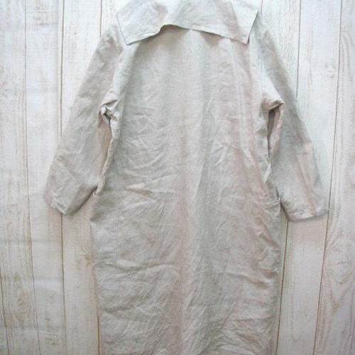 M～5L/3サイズ展開】リネン100％ セーラーカラー風の変形襟
