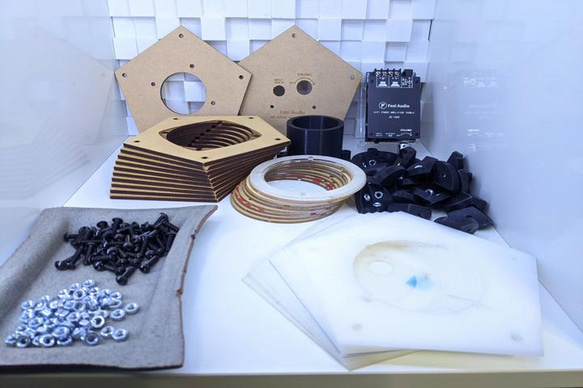 12面体Bluetoothスピーカー(スピーカー10面）組み立てキット(無塗装)  K2048380854(15600円)