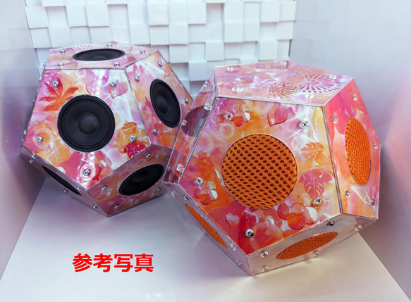 12面体Bluetoothスピーカー(スピーカー10面）組み立てキット(無塗装)  K2048380854(15600円)