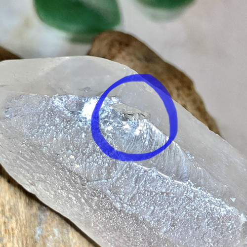 叡智の石❁⃘*.゜虹入り　レムリアンシードクリスタル　ピンク 叡智の石❁⃘*.゜虹入り レムリアンシードクリスタル ピンク