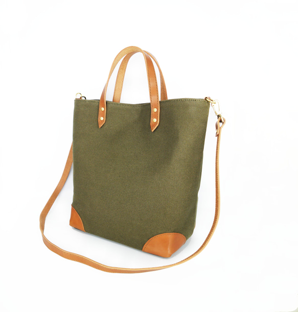 OHGA トートバッグ　ショルダー　本革　ブラウン OHGA トートバッグ ショルダー 本革 ブラウン