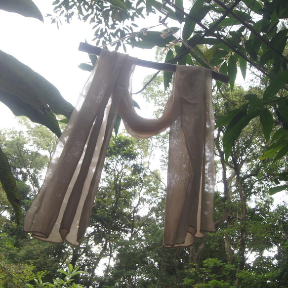 屋久島の草木染めシルクストール（月桃染めの薄紅色） 人気・おすすめ｜売れ筋商品・話題商品におすすめ 品質チェック済み 安心配送 本日出荷・最短翌日到着