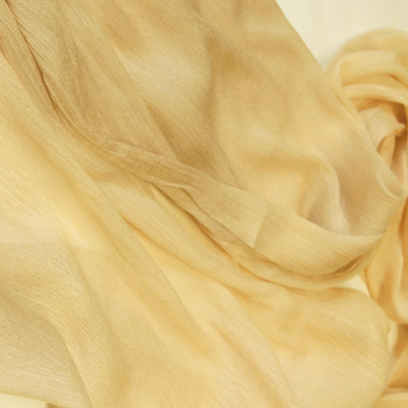 屋久島の草木染めシルクストール（月桃染めの薄紅色） 人気・おすすめ｜売れ筋商品・話題商品におすすめ 品質チェック済み 安心配送 本日出荷・最短翌日到着