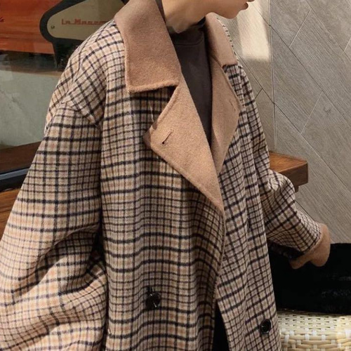 Lillys 秋冬コーデ❤️トレンチコート チェックコート ロングコート