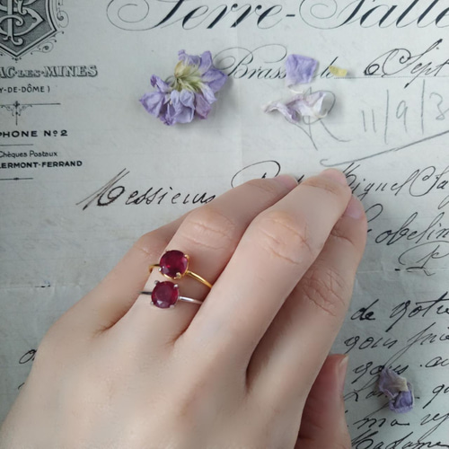 6mmルビー 大粒宝石質AAA天然石 リング 誕生日 母の日 クリスマス