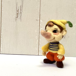 羊毛人形　童話シリーズ　ピノッキオくん 6枚目の画像