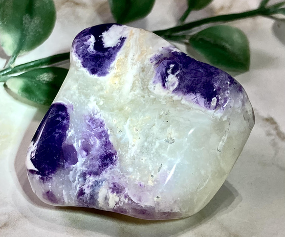 【集中力を高める】ティファニーストーン　原石　タンブル 集中力を高める】ティファニーストーン 原石 タンブル 大 - メルカリ